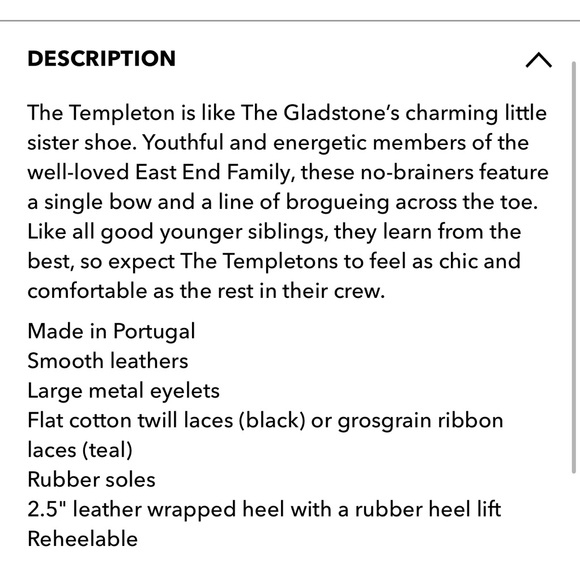 Fluevog East End Templeton Single Eyelet Lace-Up Shoe in Black 🖤 - Picture 10 of 11